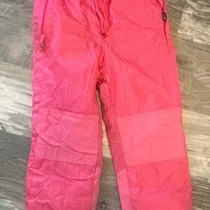 Bright Pink Snow Pants